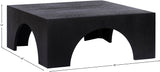 Arch Coffee Table - Modern Art Deco Design for Stylish Living Room Decor, Durable Solid Wood Construction