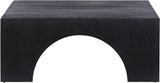Arch Coffee Table - Modern Art Deco Design for Stylish Living Room Decor, Durable Solid Wood Construction
