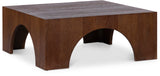 Arch Coffee Table - Modern Art Deco Design for Stylish Living Room Decor, Durable Solid Wood Construction