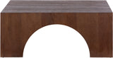Arch Coffee Table - Modern Art Deco Design for Stylish Living Room Decor, Durable Solid Wood Construction