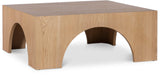 Arch Coffee Table - Modern Art Deco Design for Stylish Living Room Decor, Durable Solid Wood Construction