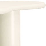 Romaine Coffee Table - Modern Art Deco Design with Wavy Top and Sturdy Iron Construction for Style