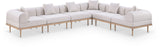 Laguna - 6 Piece 142" Outdoor Patio Modular Sectional