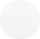 Rhodes End Table - Art Deco Iron Table with Fluted Legs and Sleek Matte Finish for Stylish Living Spaces