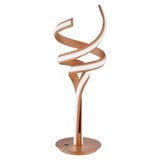 Munich Wood Table Lamp // LED Strip & Touch Dimmer