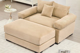 DESEO 54" Chair with 1 Ottoman