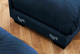 CLOUDIES 134" 3 Seater Sofa with 1 Ottoman
