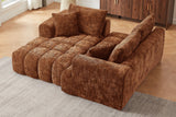 ELARA 108" Chenille Left Chaise Sofa