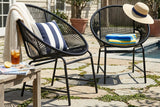 LARIN Outdoor Wicker Chair Set Of 2
