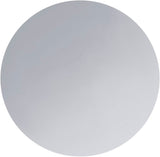 Jazzy Stainless Steel Drum End Table - Elegant Contemporary Design for Stylish Home Decor