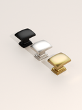 DESIGN2828 Matte Black Square Cabinet Knobs | Single Hole Drawer Knobs for Cabinets