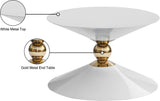 Malia Sculptural Iron Coffee Table - Contemporary Artistry for a Stunning Living Room Display