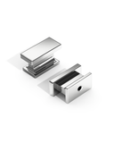 DESIGN2891 Solid Metal Square Cabinet Knobs for Modern Kitchen | 1.5" Length, Matte Black