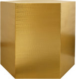 Hexagon Modular Iron End Table – Stylish Contemporary Design for Modern Living Spaces and Events