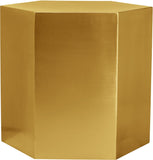 Hexagon Modular Iron End Table – Stylish Contemporary Design for Modern Living Spaces and Events