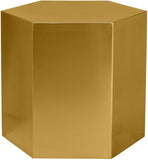 Hexagon Modular Iron End Table – Stylish Contemporary Design for Modern Living Spaces and Events