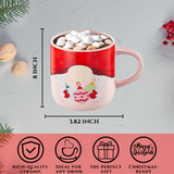 Mug With Hot Cocoa Mix & Marshmallows Red Elf Mug