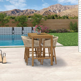 PURPLE LEAF Counter Stools Bar Stools Rattan Bar Stools Wicker Bar Chairs Woven Aluminum Barstools with Back and Cushions
