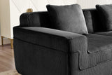MARTHA 153" 4-Seater Sofa with 2 Ottomans