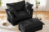 REVIX 49" Chair with 1 Ottoman