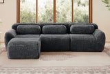 MELLOW 114" 3-Seater Sofa with 1 Ottoman