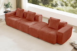 HARRISON 108" 3-Seater Sofa with 1 Ottoman