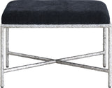 Valley - Bench With Silver Frame