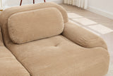 MIA 117'' 3-Seater Sofa with 1 Ottoman