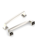 DESIGN3067 Modern Transitional Cabinet Pulls – Brushed Satin Nickel, Sleek & Timeless