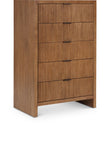 Fairfax Chest - Exquisite Art Deco Design with Fluted Drawers and Matte Metal Handles for Style