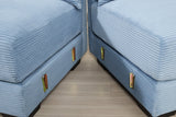 DESEO 130" 3-Seater with 1 Ottoman