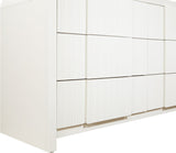 Fluted Dresser - Elevate Your Space with Elegant Art Deco Design and Intricate Fluted Detailing