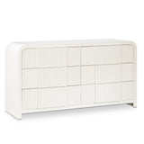 Fluted Dresser - Elevate Your Space with Elegant Art Deco Design and Intricate Fluted Detailing