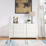 Fluted Dresser - Elevate Your Space with Elegant Art Deco Design and Intricate Fluted Detailing
