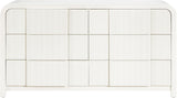 Fluted Dresser - Elevate Your Space with Elegant Art Deco Design and Intricate Fluted Detailing