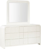 Fluted Dresser - Elevate Your Space with Elegant Art Deco Design and Intricate Fluted Detailing