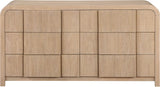 Fluted Dresser - Elevate Your Space with Elegant Art Deco Design and Intricate Fluted Detailing