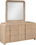 Fluted Dresser - Elevate Your Space with Elegant Art Deco Design and Intricate Fluted Detailing