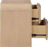 Fluted Night Stand - Elevate Your Space with Elegant Art Deco Design and Intricate Fluted Detailing