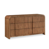 Fluted Dresser - Elevate Your Space with Elegant Art Deco Design and Intricate Fluted Detailing