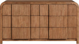 Fluted Dresser - Elevate Your Space with Elegant Art Deco Design and Intricate Fluted Detailing