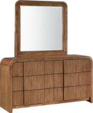 Fluted Dresser - Elevate Your Space with Elegant Art Deco Design and Intricate Fluted Detailing