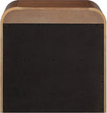 Fluted Night Stand - Elevate Your Space with Elegant Art Deco Design and Intricate Fluted Detailing