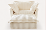 REVIX 49" Chair with 1 Ottoman