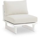 Maldives Outdoor Patio Chair - Stylish Modular Design with Water Resistant Fabric for Ultimate Comfort