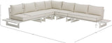 Maldives Outdoor Modular Sectional - Customizable Contemporary Patio Furniture for Ultimate Relaxation