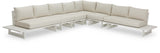 Maldives Outdoor Patio Modular Sectional - Customizable Contemporary Design for Ultimate Comfort