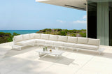 Maldives Outdoor Patio Modular Sectional - Customizable Contemporary Design for Stylish Entertaining
