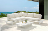 Maldives Outdoor Patio Modular Armless Chair - Stylish, Durable, and Customizable for Your Deck