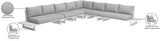 Maldives Outdoor Patio Modular Sectional - Customizable Contemporary Design for Ultimate Comfort